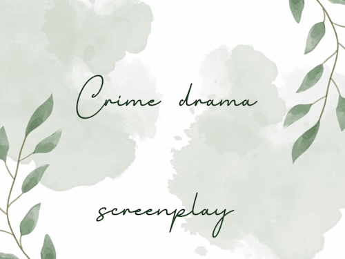 Crime drama-pilot 