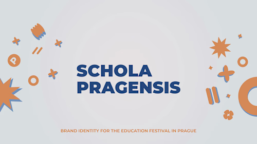 Brand identity for the biggest fair of high schools in Prague