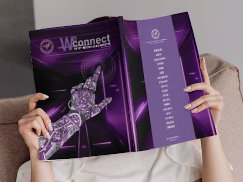 Magazine Design (cover page + layout)