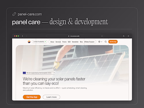 panel care — design & development