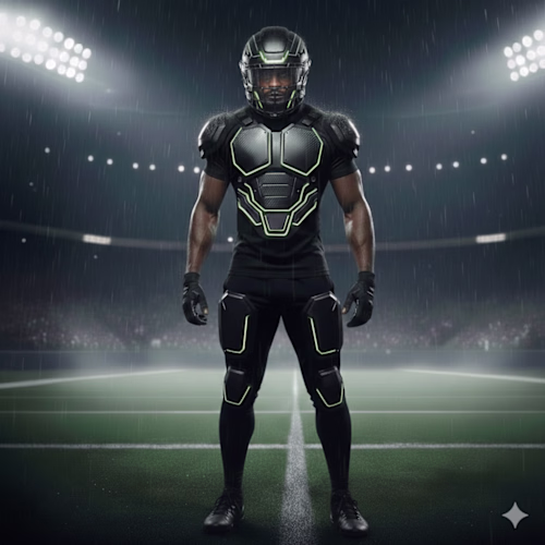 EXO: A Concept 🏈⚡ Our vision was to evolve the gridiron fro...