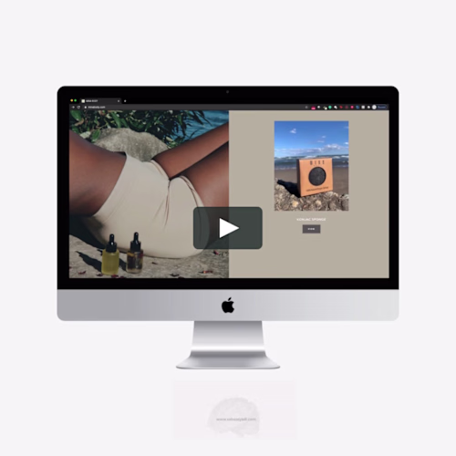 eCommerce Shop MINA BODY WEB DESIGN