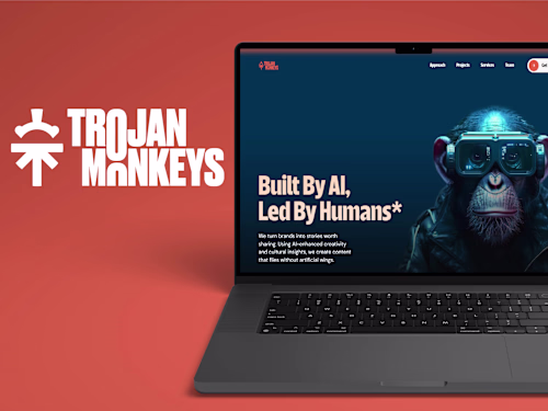 Trojan Monkeys Website Redesign | Framer