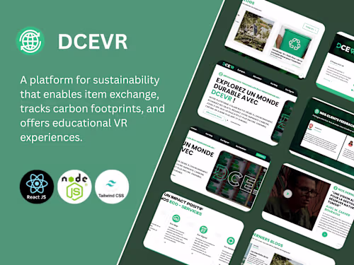 Website DCEVR for item exchange.