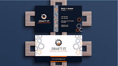 Draft-IT logo presentation :: Behance