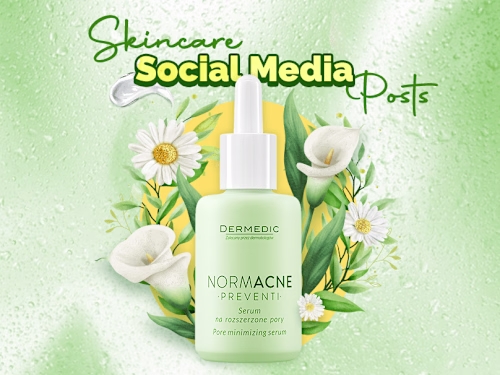 Skincare Products Social Media Posts :: Behance