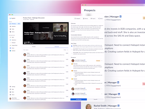 Redesign web app for automation tools for sales call