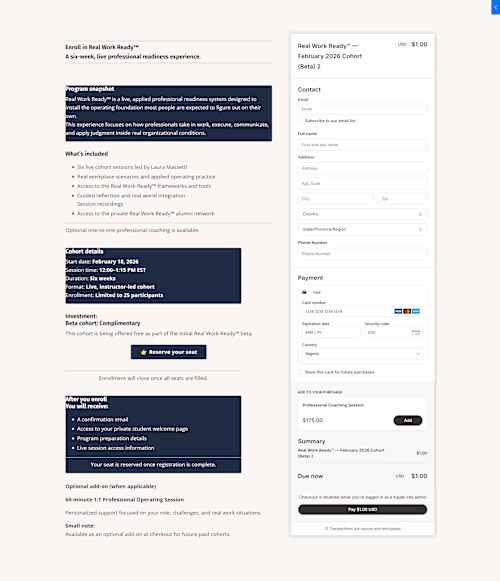 Just finished setting up this