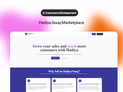 Hadiya Marketplace Development