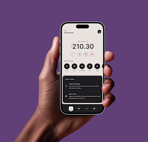 Fintech Mobile Design Concept