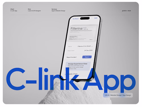 UI Design for C-Link App