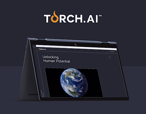 Torch AI Military Webflow Website