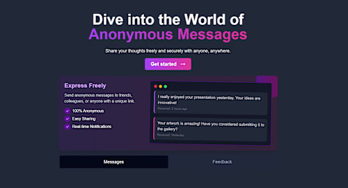 Spill It - An Anonymous Messaging Platform