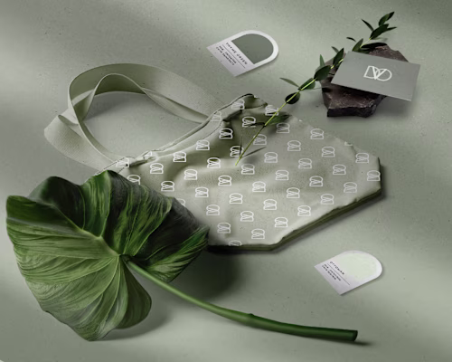 Brand Identity for Verdoe, eco-friendly purse brand