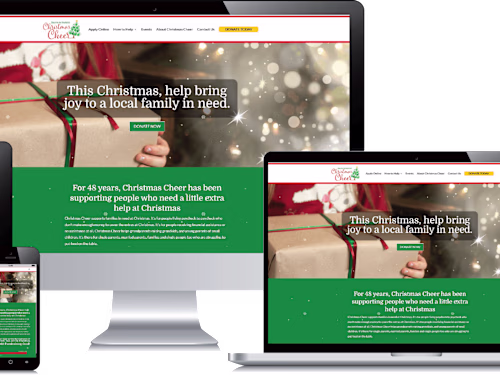 Website for a non-profit