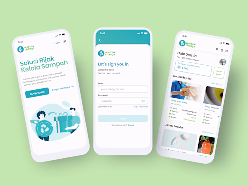 Waste 4 Change Mobile Web Redesign