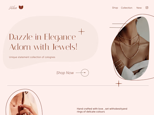 Statement Jewellery Website Design