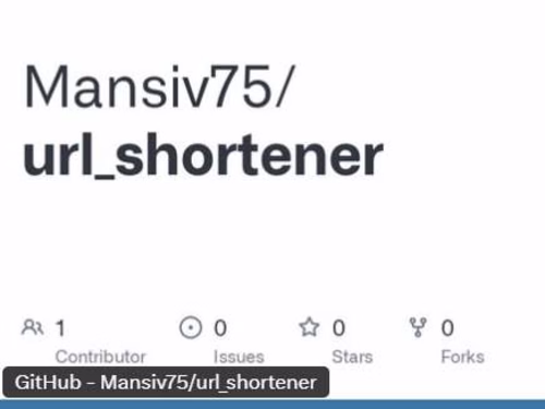 URL Shortener