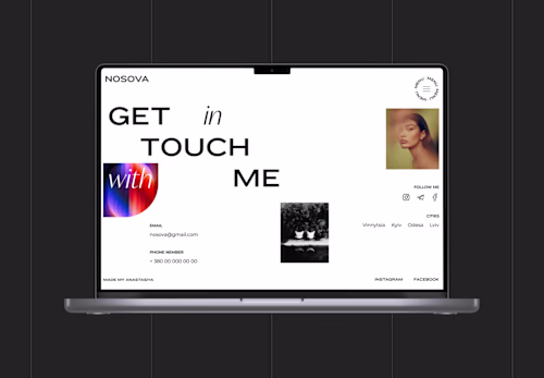 VisualVoyage: Navigating the Design of a Photographer's Website