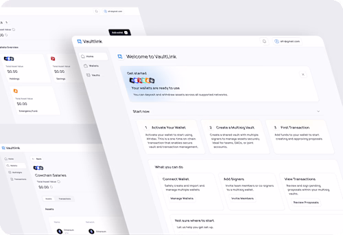 Multisig Wallet and Treasury for Web2 Teams