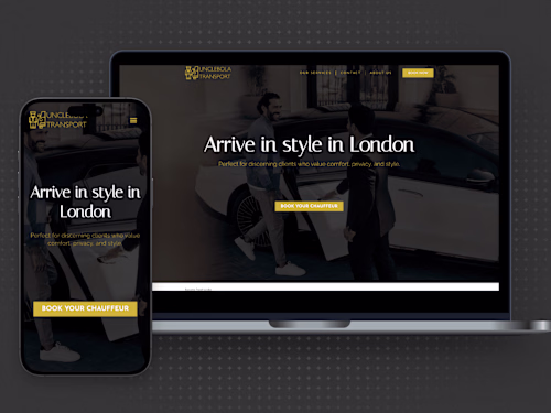 Luxury Transportation Website