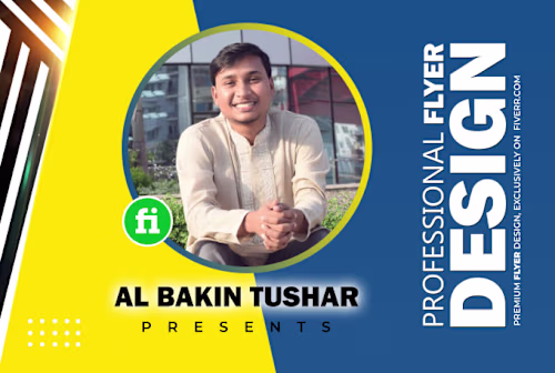 I will design professional flyer for you