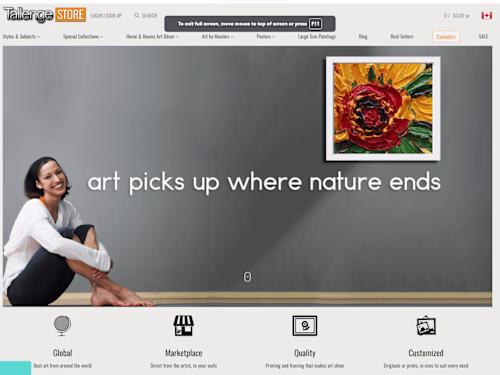 Digital Marketing & SEO for Online Art Store