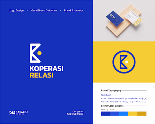 Koperasi Relasi Logo Design & Guideline + Identity