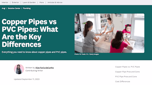 SEO Blogs and Articles for Home Improvement Brand