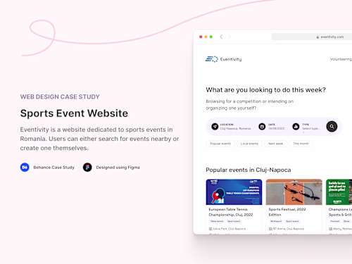 Improving how we search for sport events
