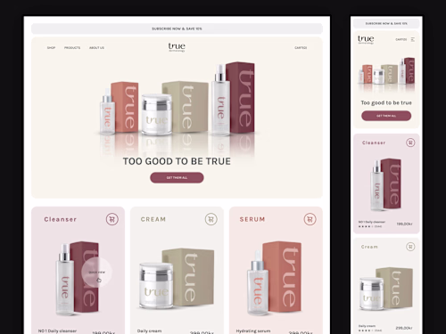 Modern SaaS Landing Page – Framer Website (Live Demo)