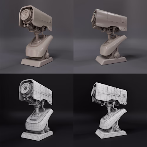 Personal project focused on hard surface modeling, texturing...