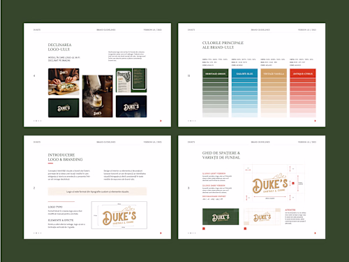 Brand Identity - Duke's Pub
