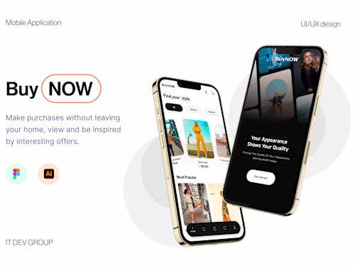Modern eсommerce mobile app design