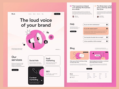 Expert Webflow Design for Cutting-edge SaaS Landing Pages