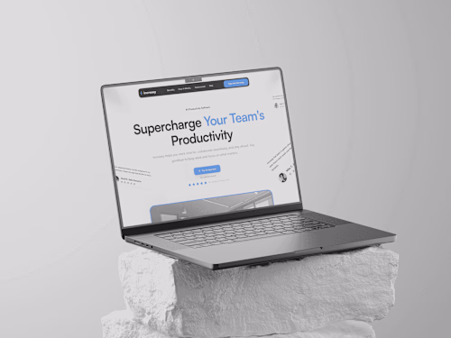 Increasy - SaaS landing page design & development