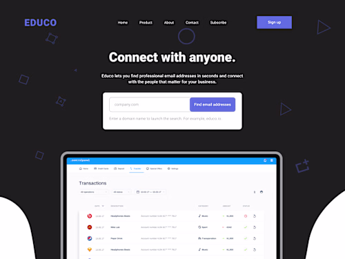 EDUCO - Streamlined Connectivity