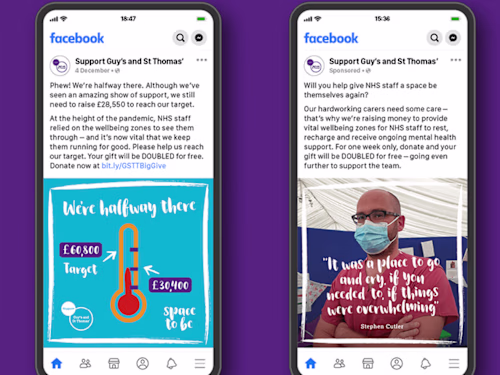 Guy’s and St Thomas’ Charity | Fundraising with paid social
