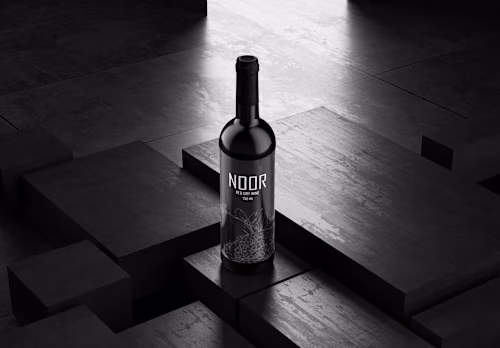"NOOR" Red Wine Design : Behance