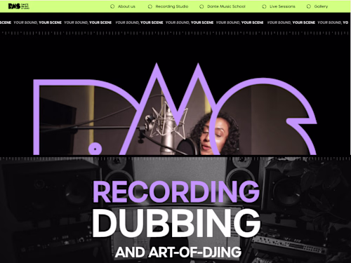 Partnering with Dante Music Studio to Design and Develop