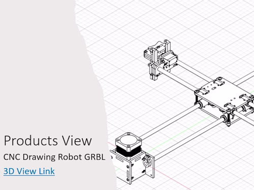 CNC drawing robot grbl