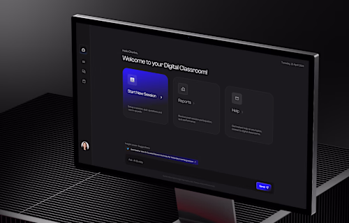 AI Digital Classrooms —Web App for Teachers & Student