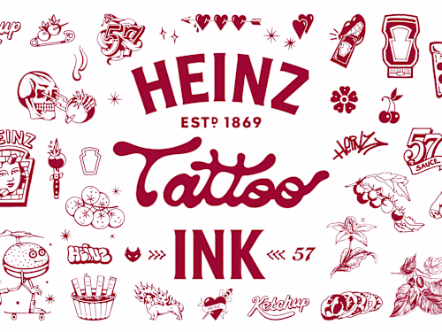 Heinz Tattoo Ink — Visual Identity and Art Direction