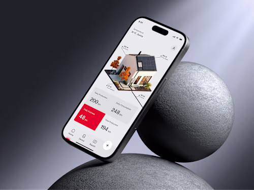 OneTronix - Solar Monitoring App Design