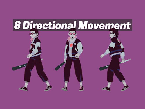 Demonstration of 8 Directional Movement