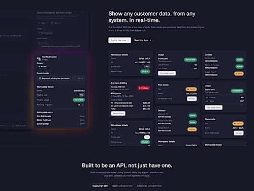 Plain - Framer Design and Development