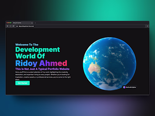 Slick, Modern, and Elegant-looking Website For Freelance Agency.
