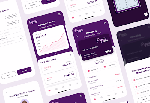 Mobile Banking App Design Concept