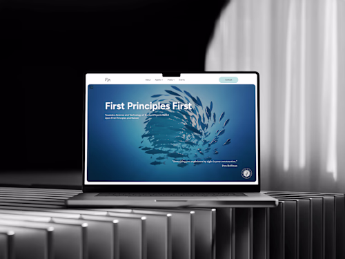 FP1 (First Principles First) Website Design and Development