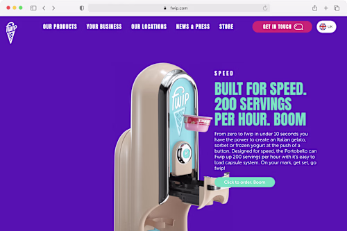 Interactive Web Design for E-commerce Site